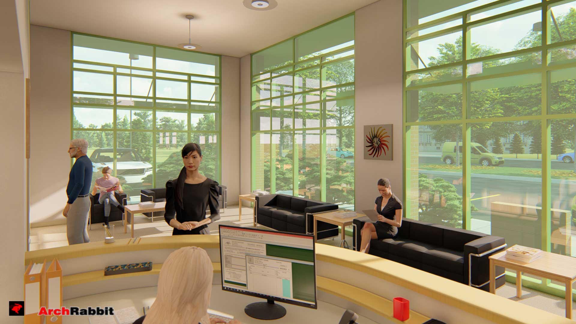 Dental Lobby Looking Southeast