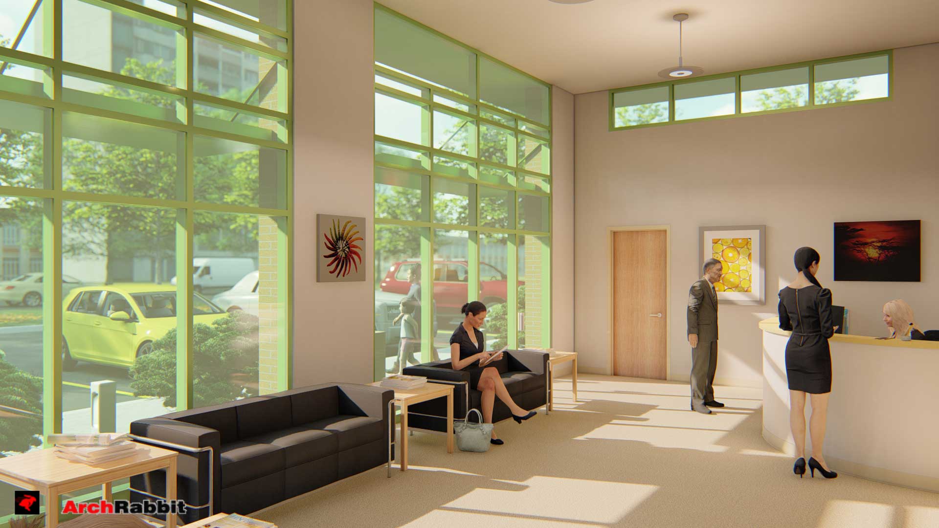 Dental Lobby Looking Southwest